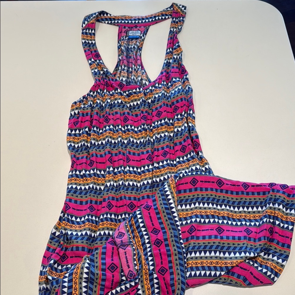 Kavu Colorful Geometric Print dress size M